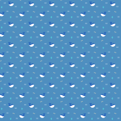 Cute Whale Pattern