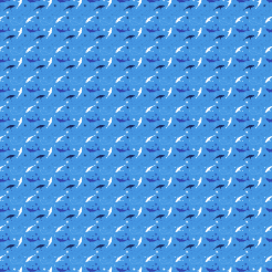 Cartoon Shark Silhouette