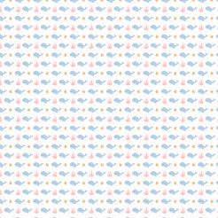 Cute Whale With Eyes Closed