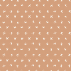 Hand Drawn White Sun