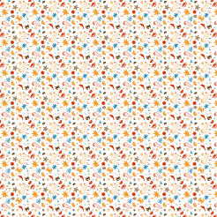 Colorful Beach Silhouette