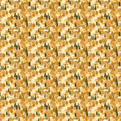 Hand Drawn Summer Forest