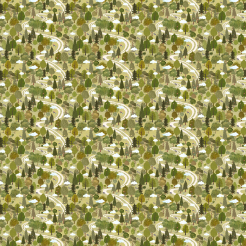 Hand Drawn Beautiful Forest