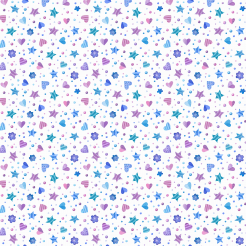 Cute Watercolor Love Hearts An