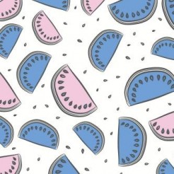 Simple Line Watermelon