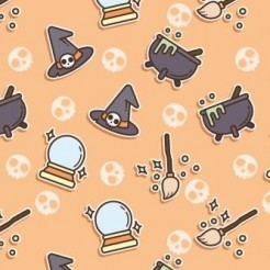 Witch Broom Halloween