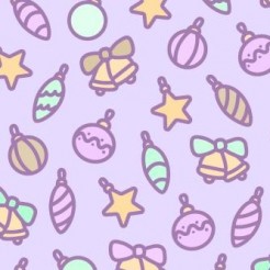 Pink Christmas Tree Pendant