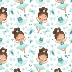 Elegant Ballet Little Girl