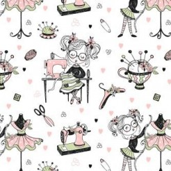 Little Girl Who Likes Tailors