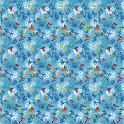 Hand Drawn Sparrow And Cage