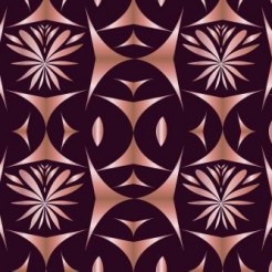 Shiny Geometric Flower