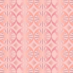 Rose Gold Geometric Figure