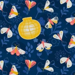 Moth Flies Into The Light