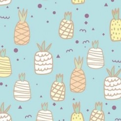 Cute Doodle Pineapple