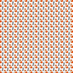 Hand Drawn Rabbit And Fox