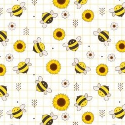 Bee And Sunflower
