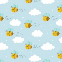 Bee White Cloud