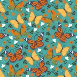 Butterflies And Flowers