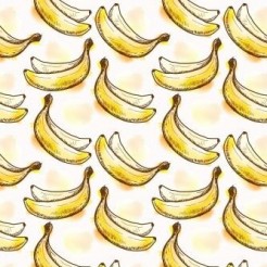 Hand Drawn Cute Banana