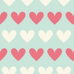 Pastel Bicolor Heart
