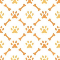 Cute Bone Footprints