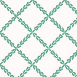 Grid Of Leaves
