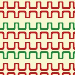 Two-Color Fence