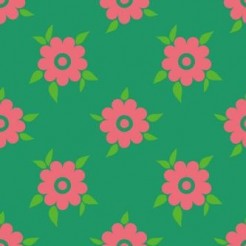 Natural Pink Small Round Flowe