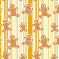Line Gingerbread Man