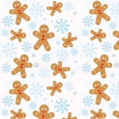 Snowflake Gingerbread Man