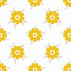 Light Yellow Small Round Flowe