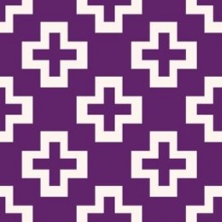 Psychedelic Cross Print