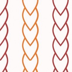 Double Color Basket Empty Rope