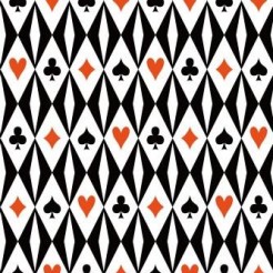 Traditional Diamond Playing Ca