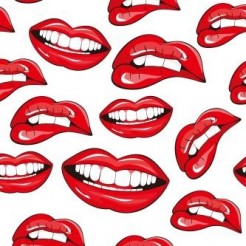 Charming Red Lips
