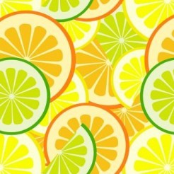 Sliced Juicy Oranges