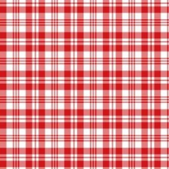Red Striped Checkered