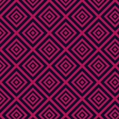 Pink Black Line Square