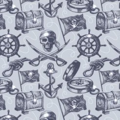 Skeleton Pirate Treasure