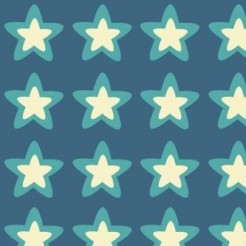Two-Color Stacked Stars