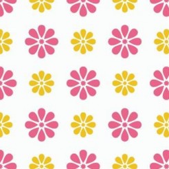 Two-Color Sweet Small Floral