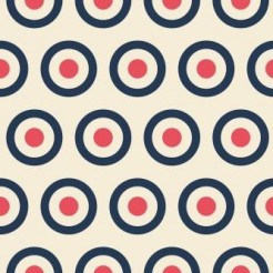 Circle Of Red Hearts