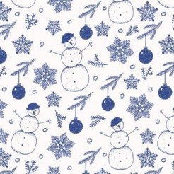 Snowflakes And Snowmen
