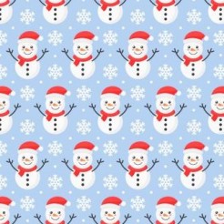 Snowflakes And Snowmen