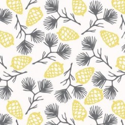 Pine Branches And Pine Cones