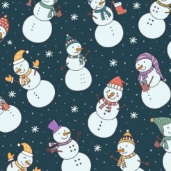 Playful Snowman