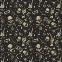 Rock Star Skull