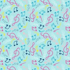 Wavy Flowing Notes