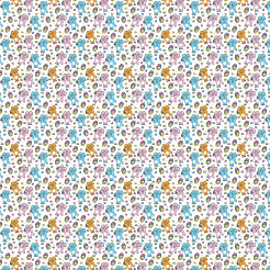 Colorful Bunny And Easter Eggs