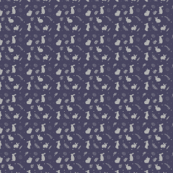 Grey Easter Silhouette